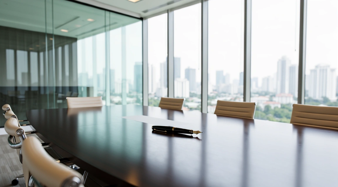 Professional workplace environment